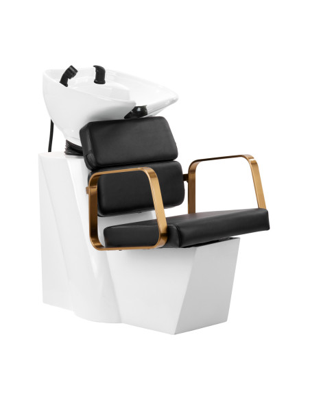 Gabbiano myjnia frizjerska Porto złoto czarna 