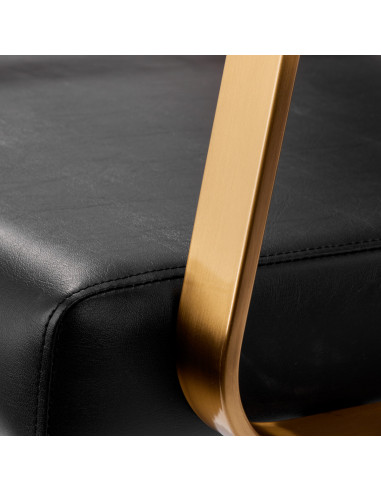 Gabbiano myjnia frizjerska Porto złoto czarna 