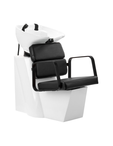 Bac a Shampoing Bac à shampoing coiffure porto noir 