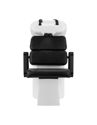 Bac a Shampoing Bac à shampoing coiffure porto noir 