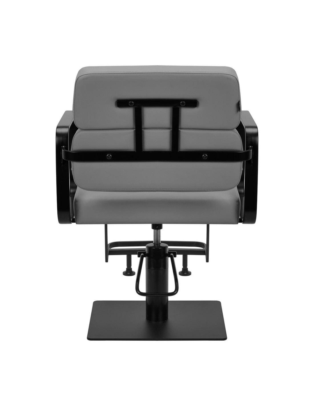 Gabbiano Porto Black and Grey Hairdressing Chair {attributes}