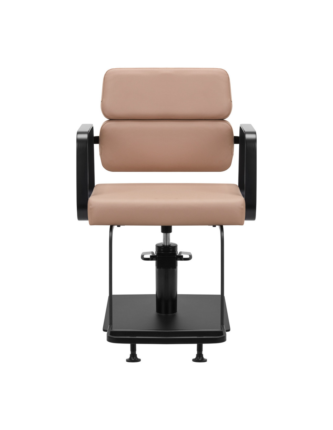 Gabbiano Porto black and beige hairdressing chair {attributes}