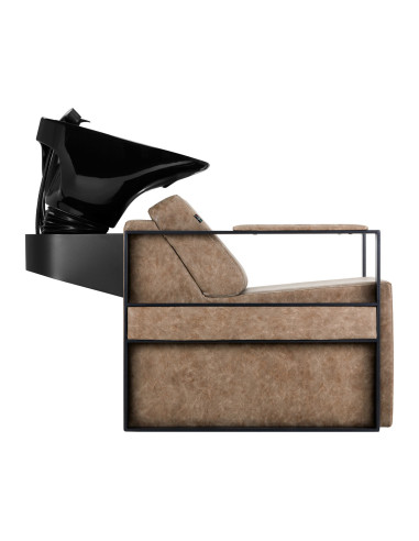 Gabbiano myjnia frizjerska Modena vecchio brązowa 