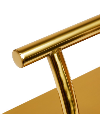 Gabbiano podnóżek fryzjerski L005S złoty 