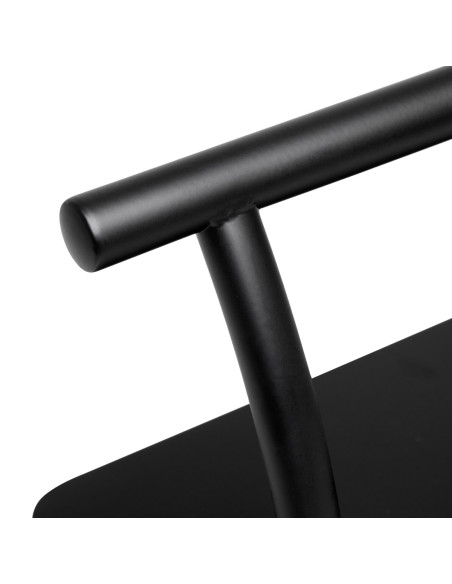 Gabbiano podnóżek fryzjerski L005S czarny 