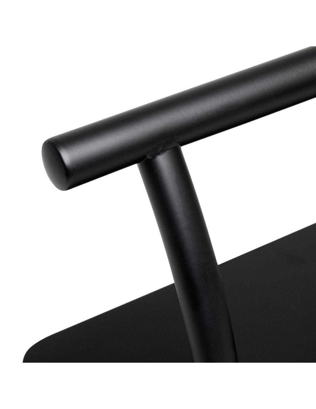 Gabbiano podnóżek fryzjerski L005S czarny 