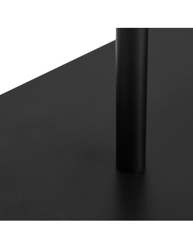 Gabbiano podnóżek fryzjerski L008B czarny 