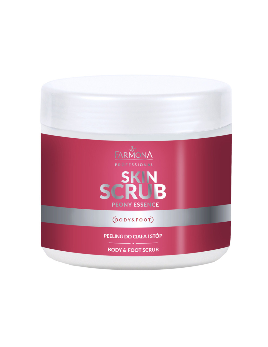 Farmona Skin scrub peony essence peeling do ciała i stóp piwonia 500 g  