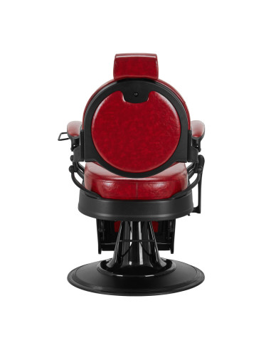 Cavalese Red Barber chair – Retro Elegance & Professional Ergonomics 