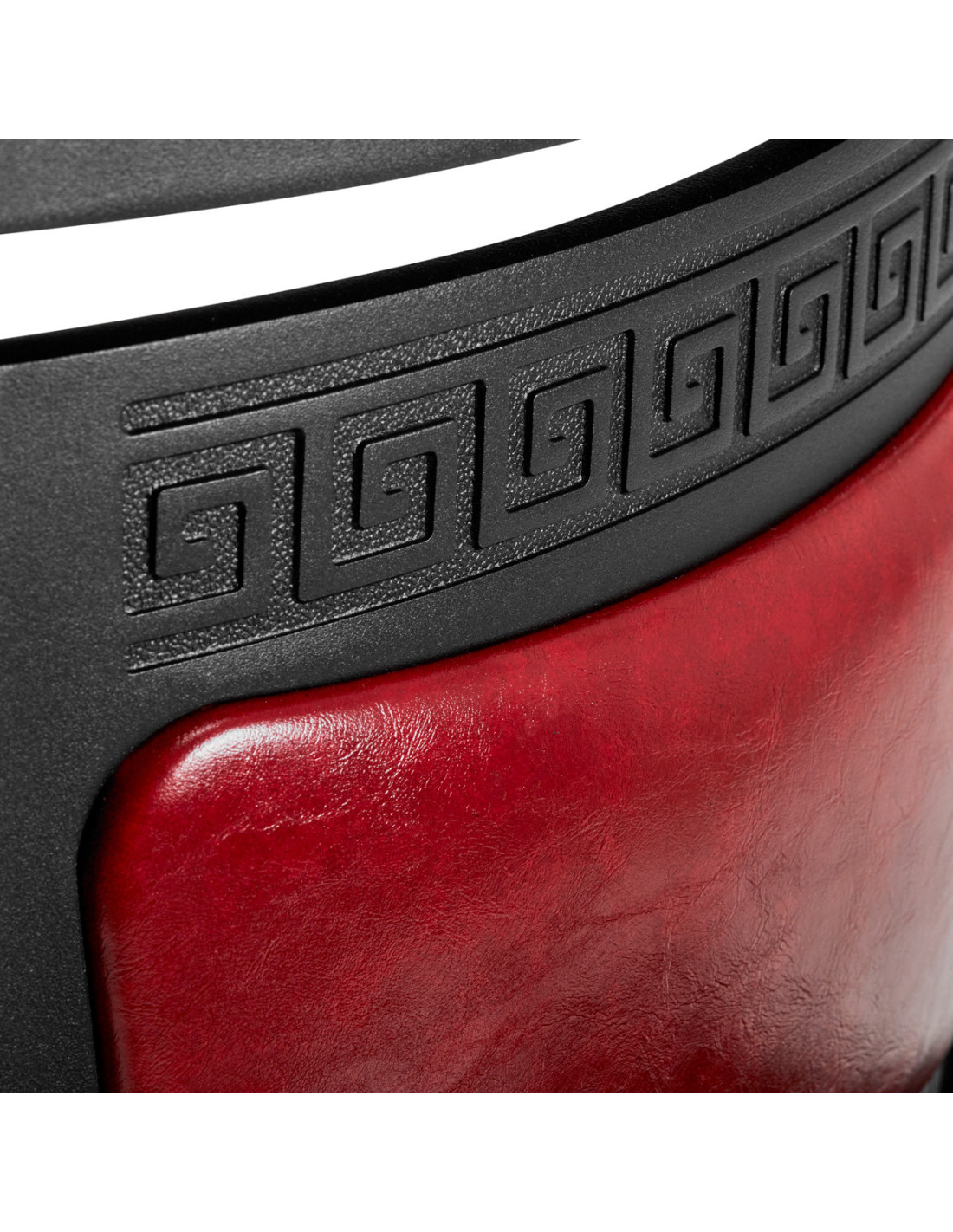 Fauteuil Barbier Cavalese Rouge – Élégance Rétro & Ergonomie Pro 