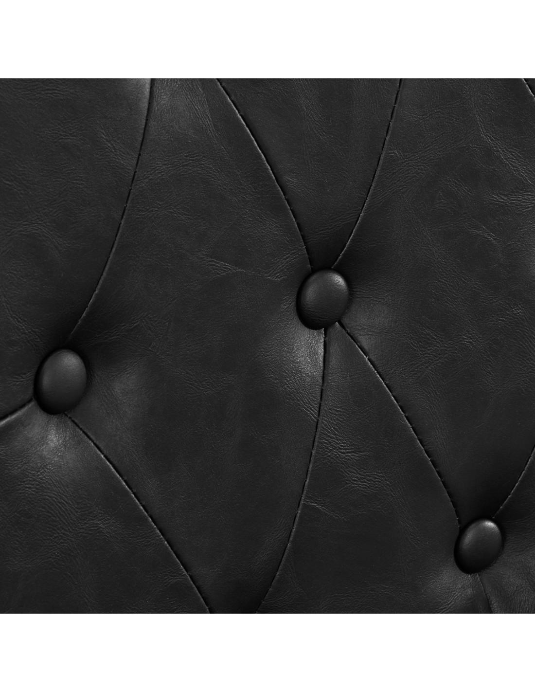 Cavalese Zwarte Kappersstoel – Chesterfield Look & Pro Comfort