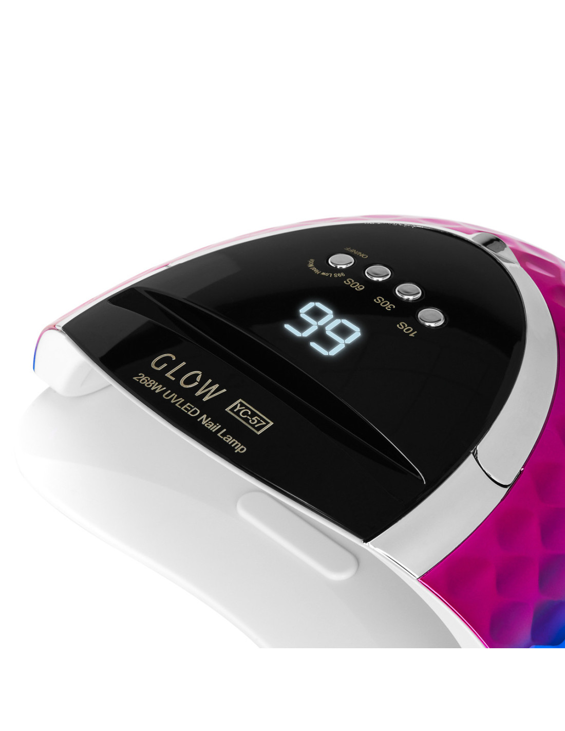Lampa UV LED Glow YC57 RN niebiesko różowa 268W 