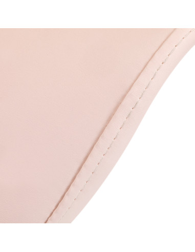 Taboret kosmetyczny 6001-G złoto - różowy 