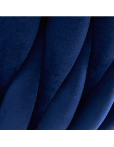 4Rico krzesło QS-GW06G aksamit granatowe 