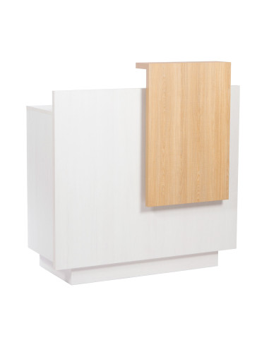 Lua wooden reception desk