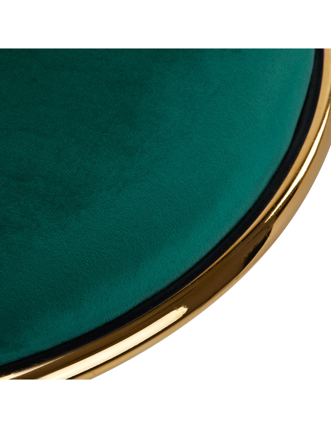 4Rico krzesło obrotowe QS-GW01G aksamit zielone 