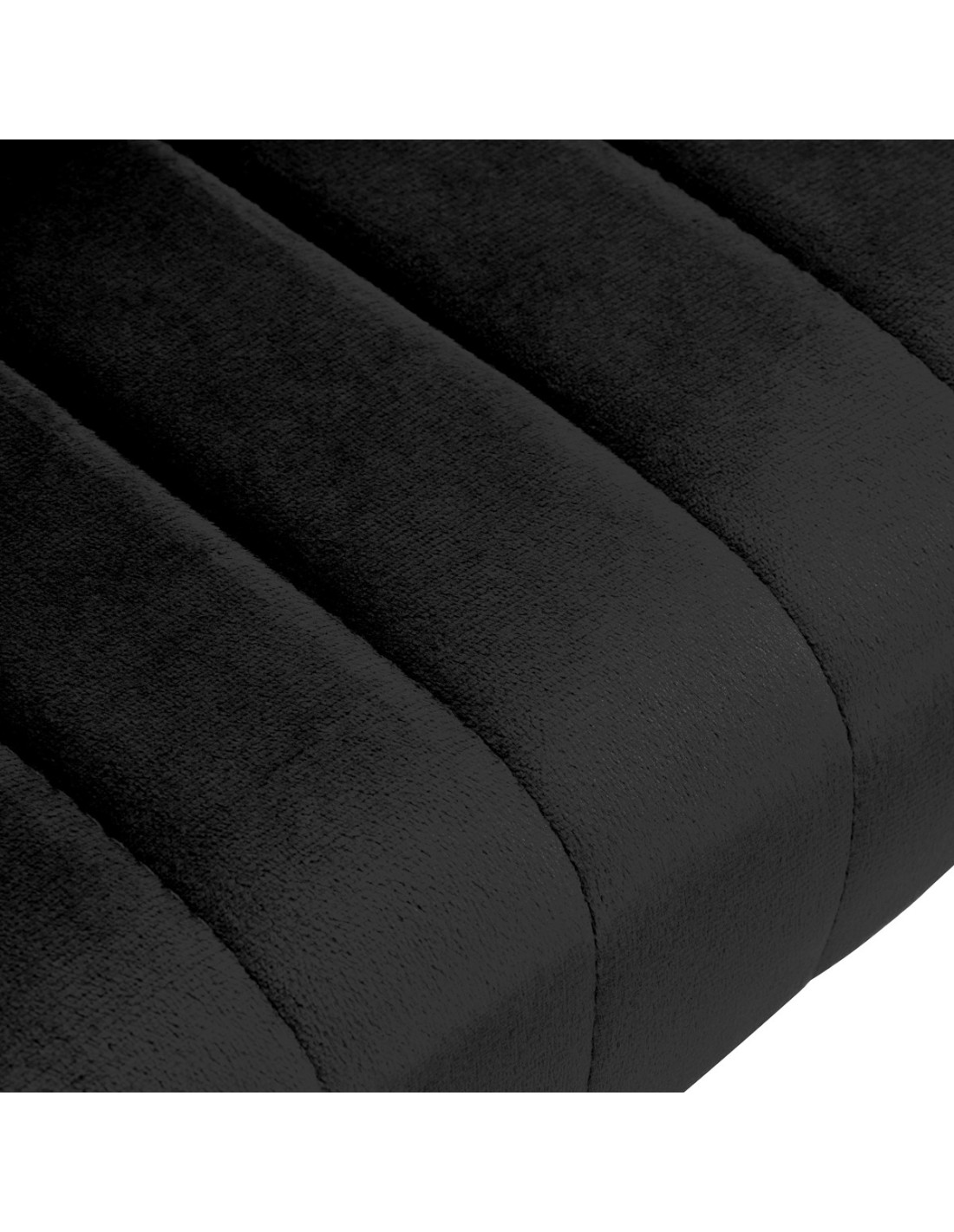 4Rico krzesło obrotowe QS-OF212G aksamit czarne 