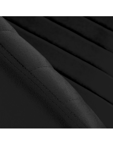 4Rico krzesło obrotowe QS-OF212G aksamit czarne 