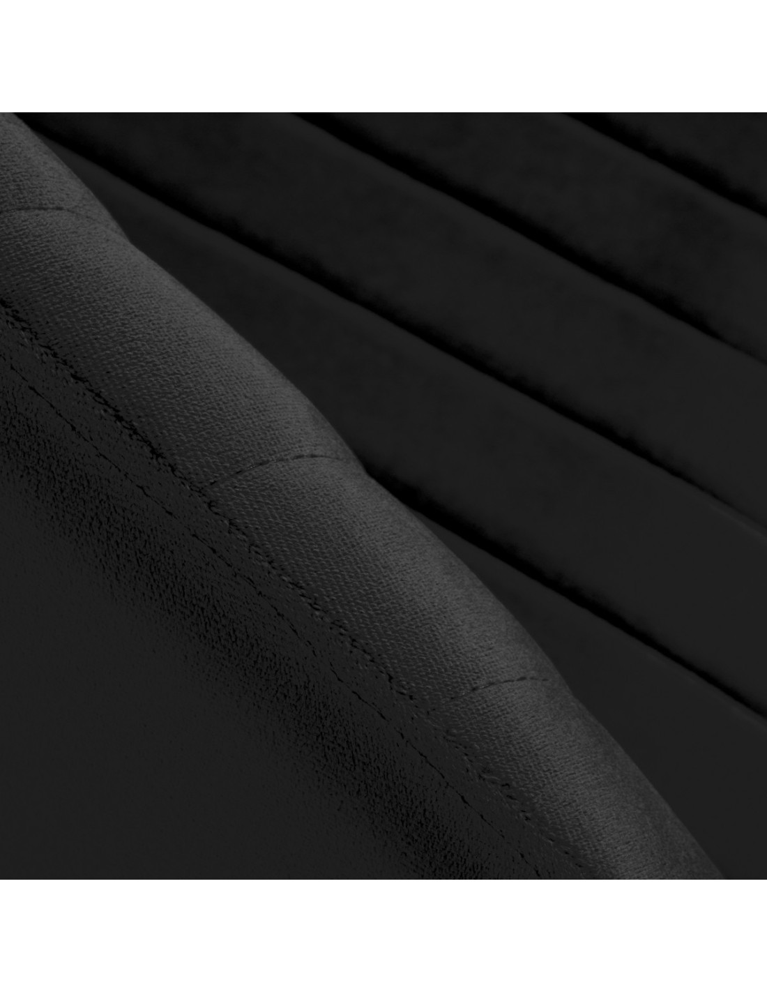 4Rico krzesło obrotowe QS-OF212G aksamit czarne 