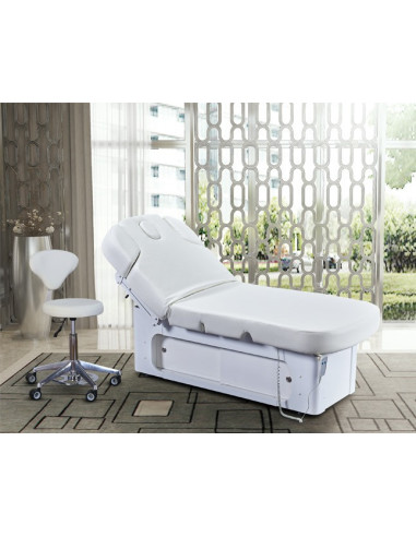 Massageliege HZ-3361A-3H Weiß ALMA Spa Massagebett Weiß