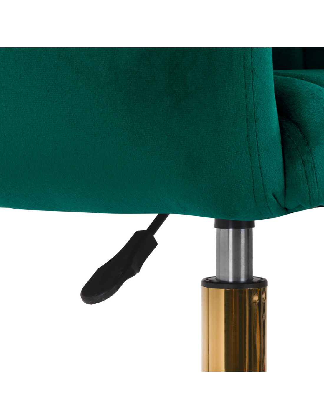 4Rico krzesło obrotowe QS-OF212G aksamit zielone 