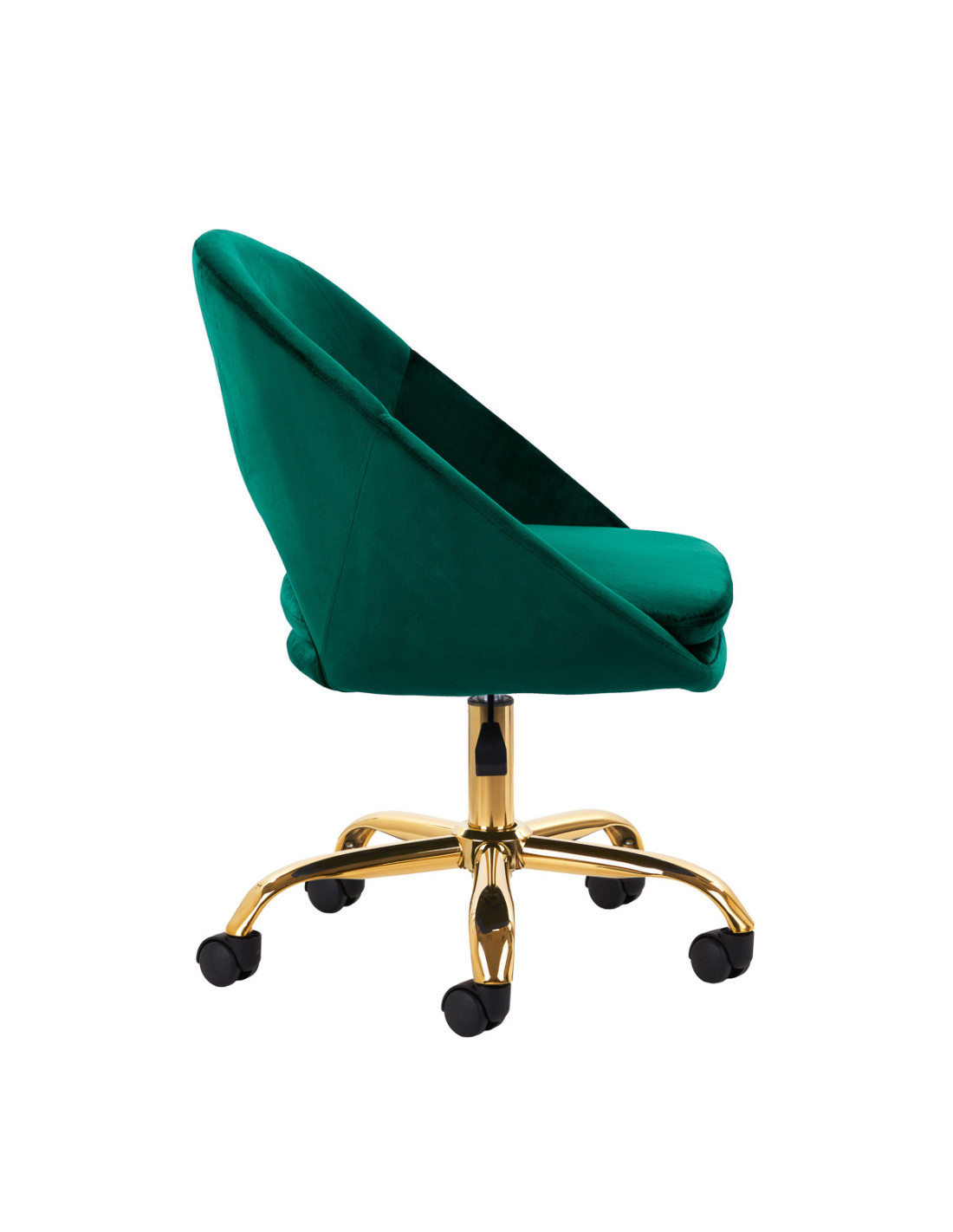 4Rico krzesło obrotowe QS-MF18G aksamit zielone 