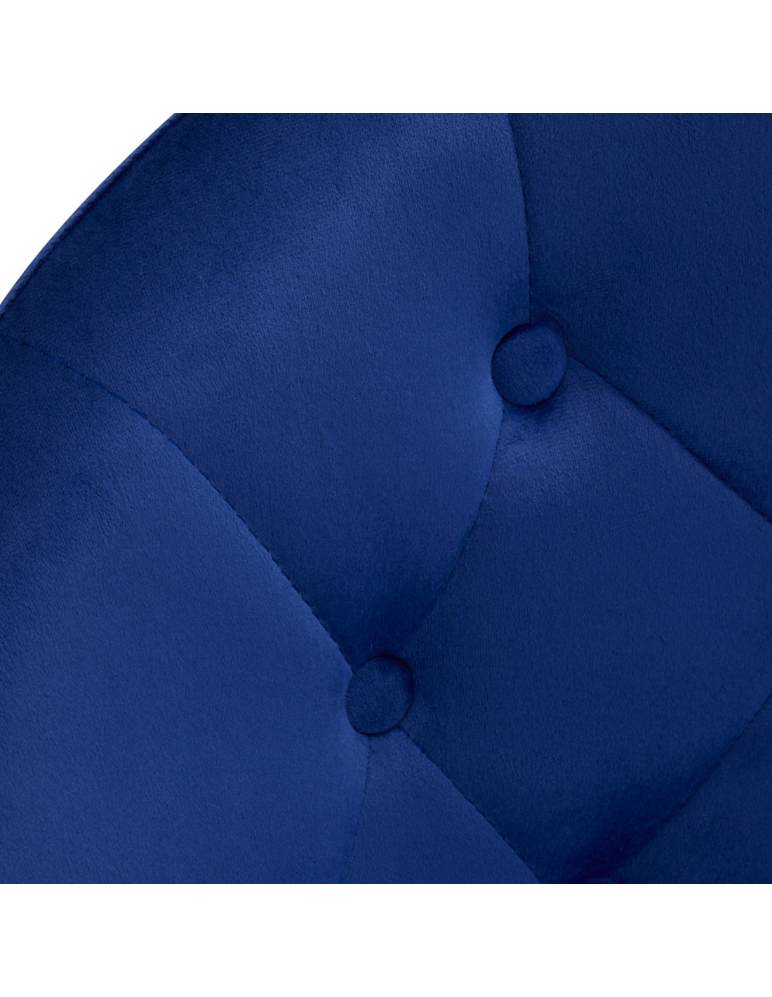 4Rico fotel obrotowy QS-BL12G aksamit granatowy 