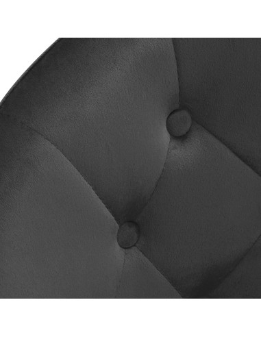 4Rico fotel obrotowy QS-BL12G aksamit szary 