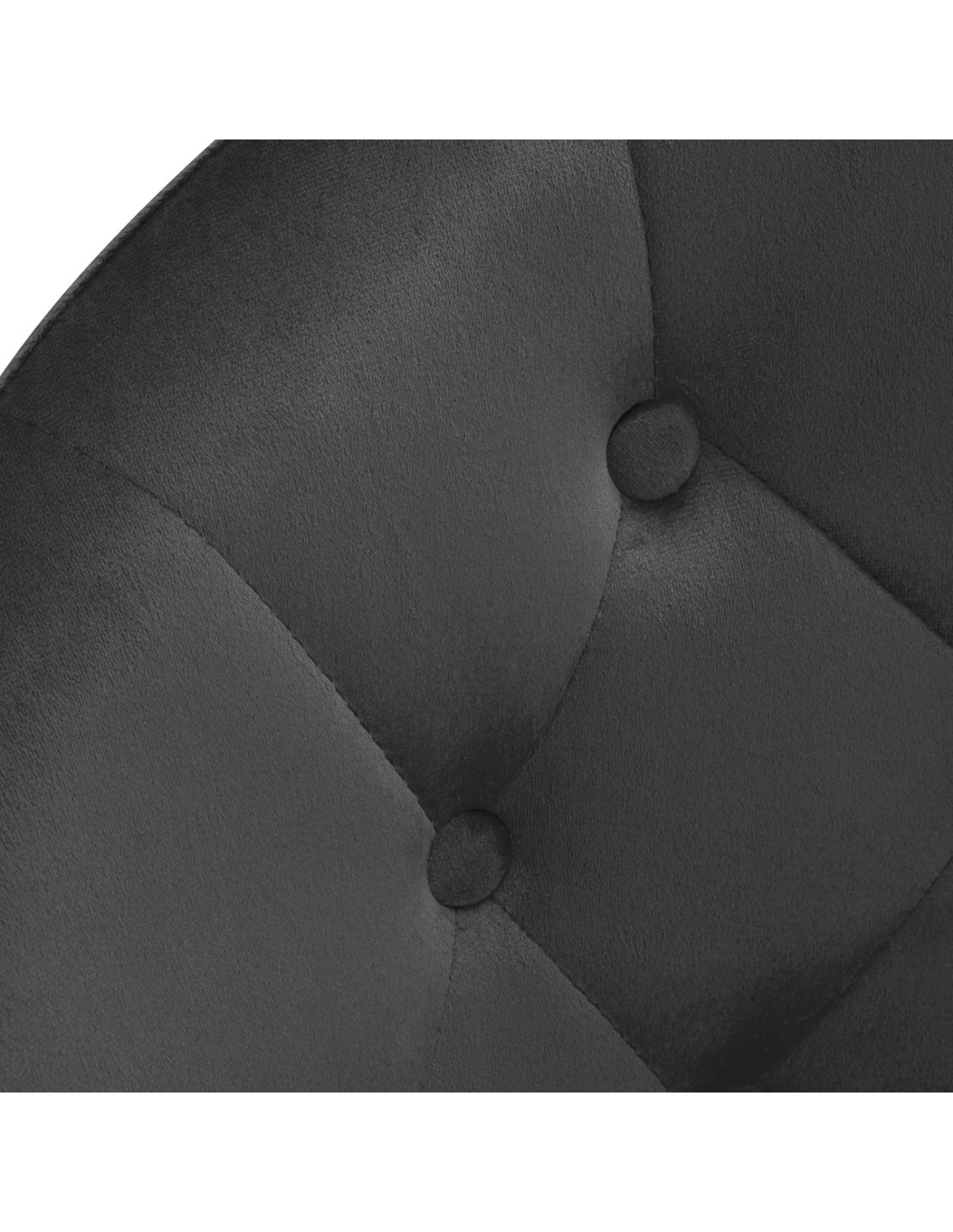 4Rico fotel obrotowy QS-BL12G aksamit szary 