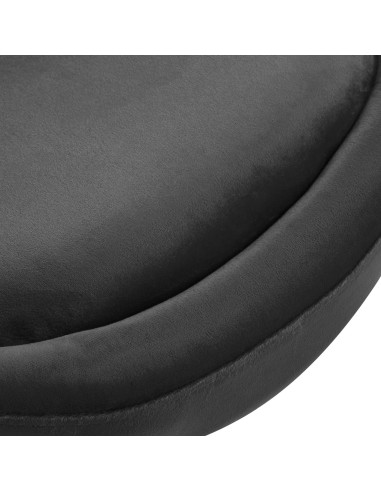 4Rico fotel obrotowy QS-BL12G aksamit szary 