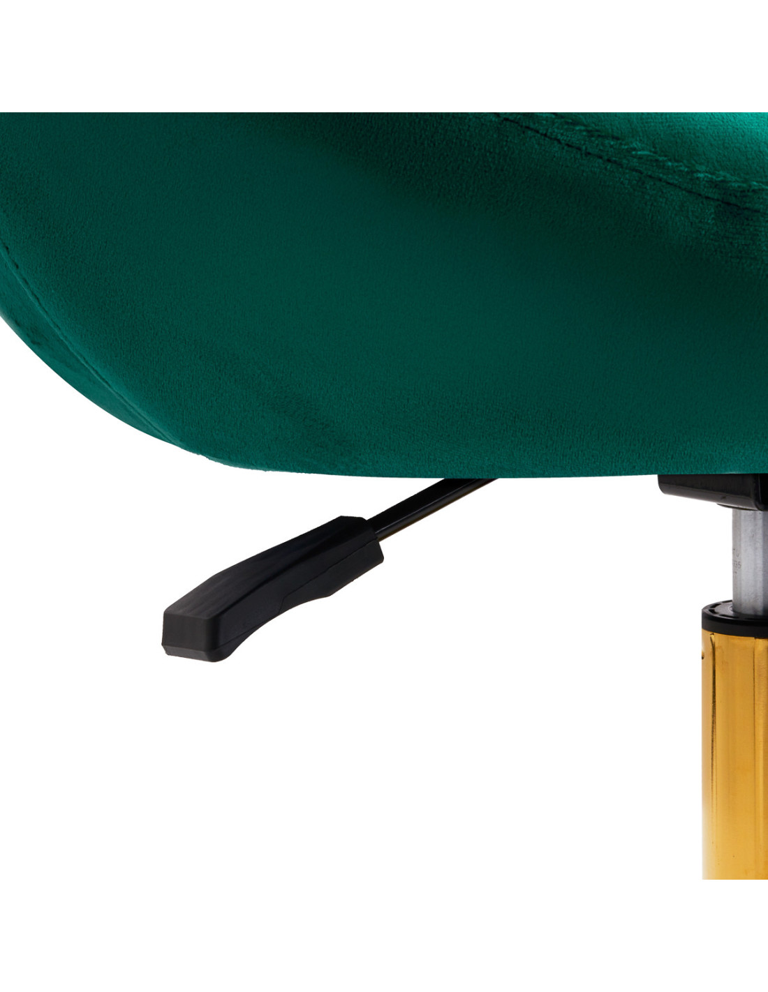 4Rico fotel obrotowy QS-BL12G aksamit zielony 