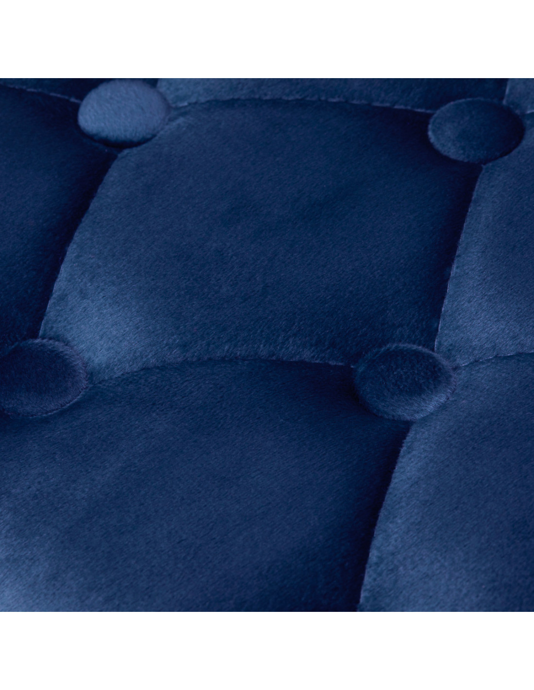 4Rico Krzesło obrotowe QS-OF213G aksamit granatowe 