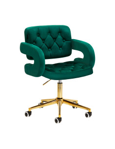 Chaise Royale Velours Luxe vert