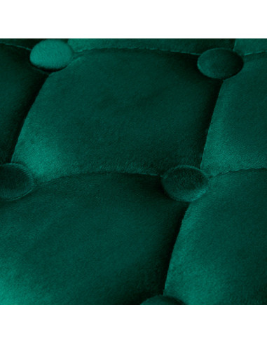 4Rico Krzesło obrotowe QS-OF213G aksamit zielone