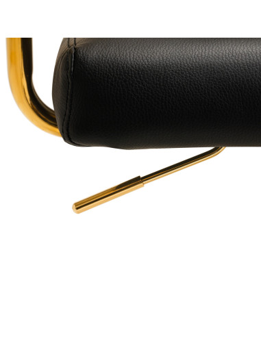 Krzesło Kosmetyczne QS-OF211G złoto czarne 