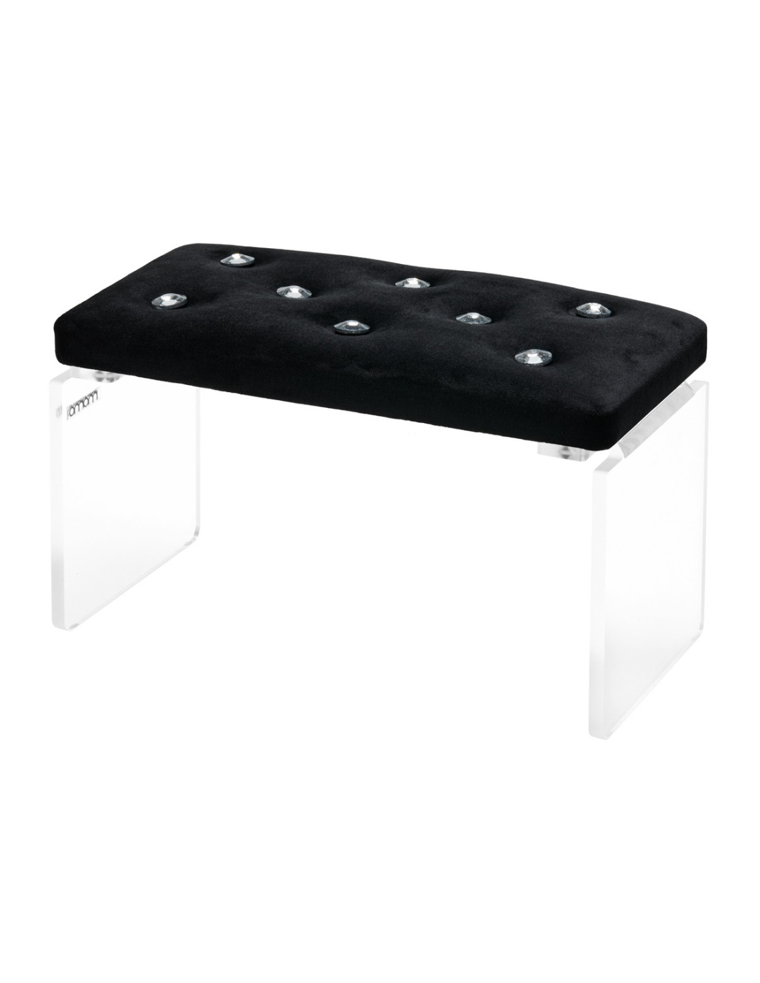 Supporto per manicure Momo Diamond Welur Czarna 