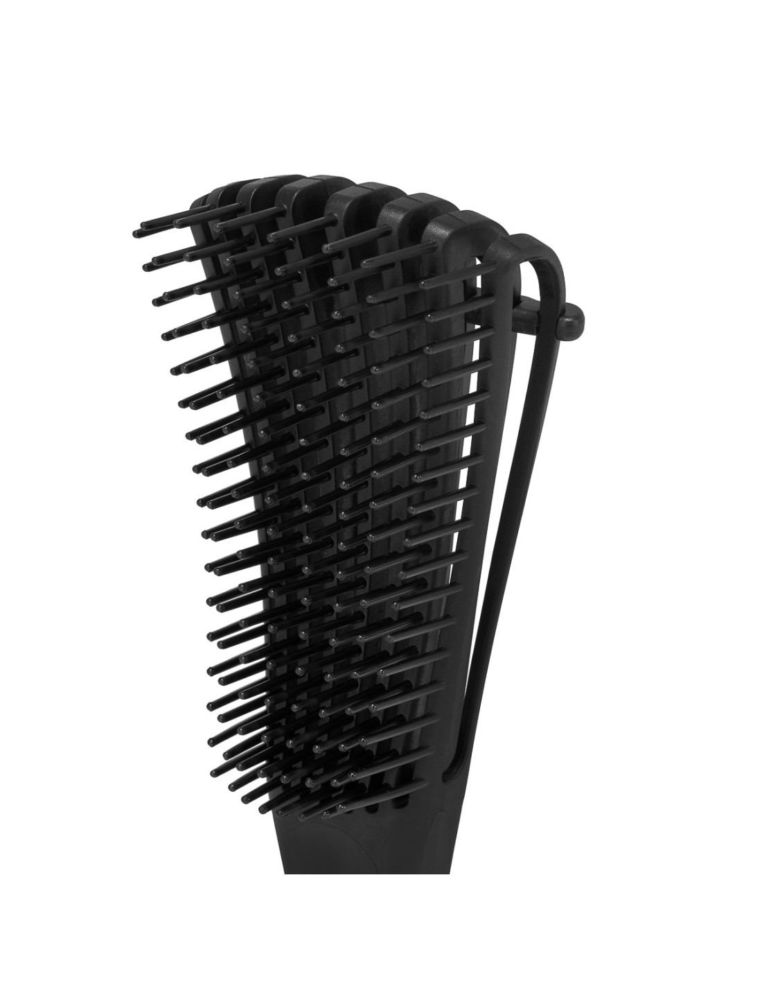 Szczotka do włosów giętka P-868 Czarna 