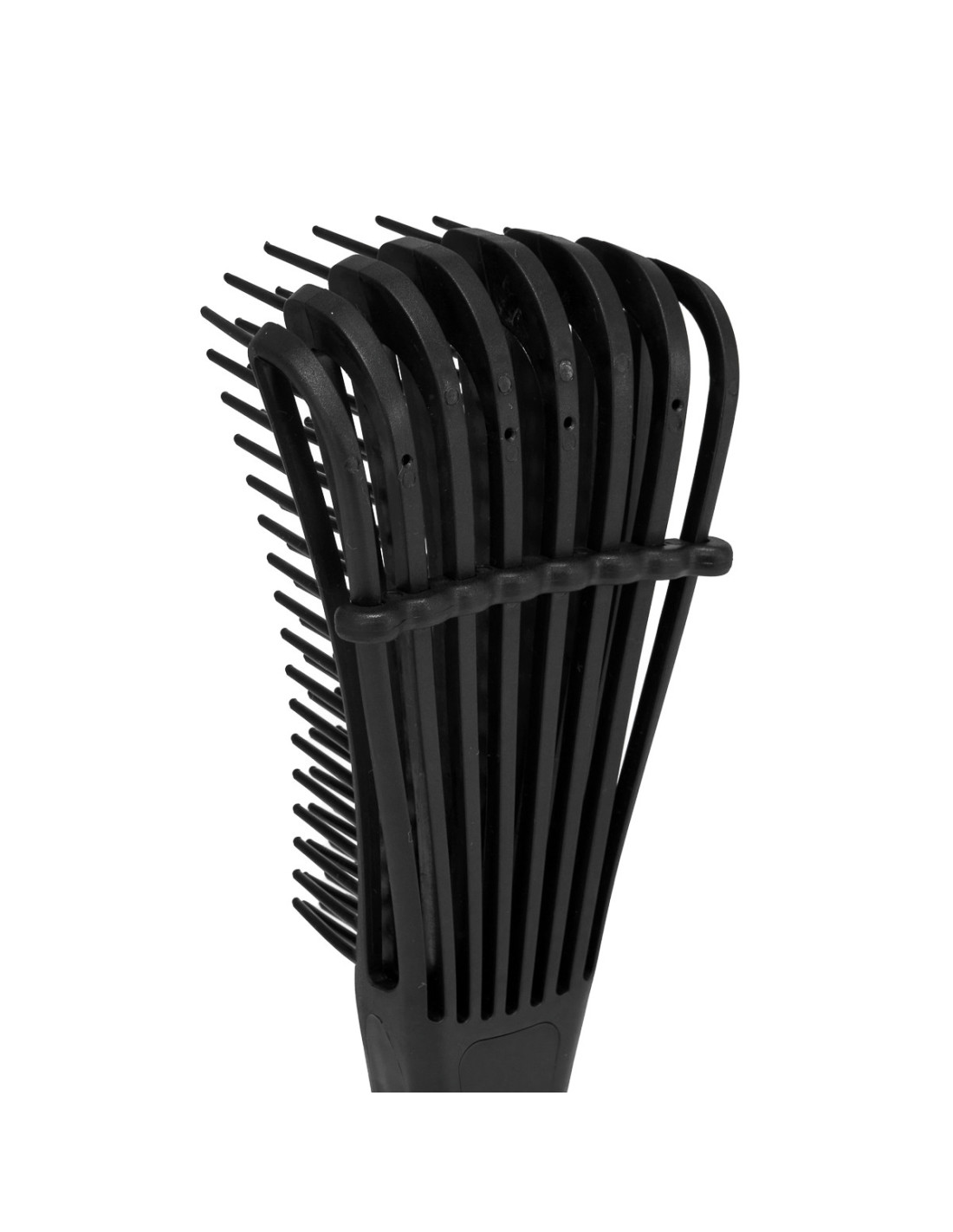 Szczotka do włosów giętka P-868 Czarna 