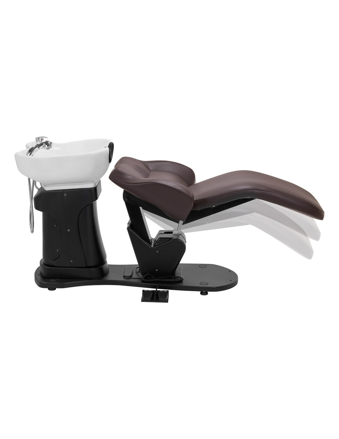 Bac a Shampoing Bac à shampoing électrique trycho marron 