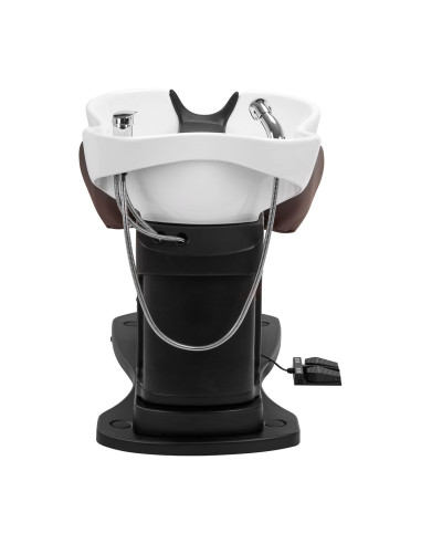 Gabbiano elektryczna myjnia fryzjerska TRYCHO brązowa 