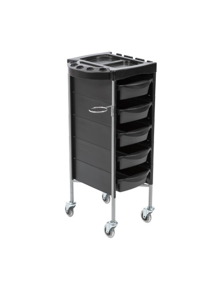 Carrello per colorazione e stoccaggio per parrucchieri V8 