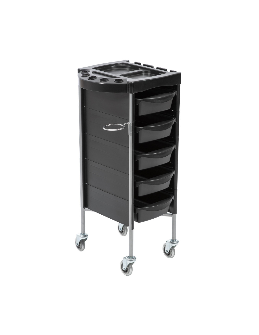 Carrello per colorazione e stoccaggio per parrucchieri V8 