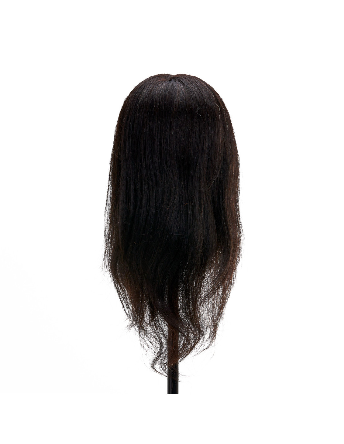 Główka treningowa fryzjerska Gabbiano WZ1 naturalne włosy, kolor 1H, długość 16 