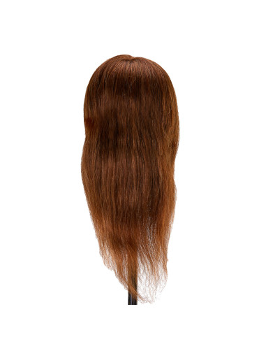 Główka treningowa fryzjerska Gabbiano WZ1 naturalne włosy, kolor 4H, długość 16 