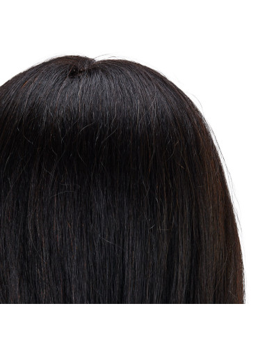 Główka treningowa fryzjerska Gabbiano WZ1 naturalne włosy, color 1H, długość 20 