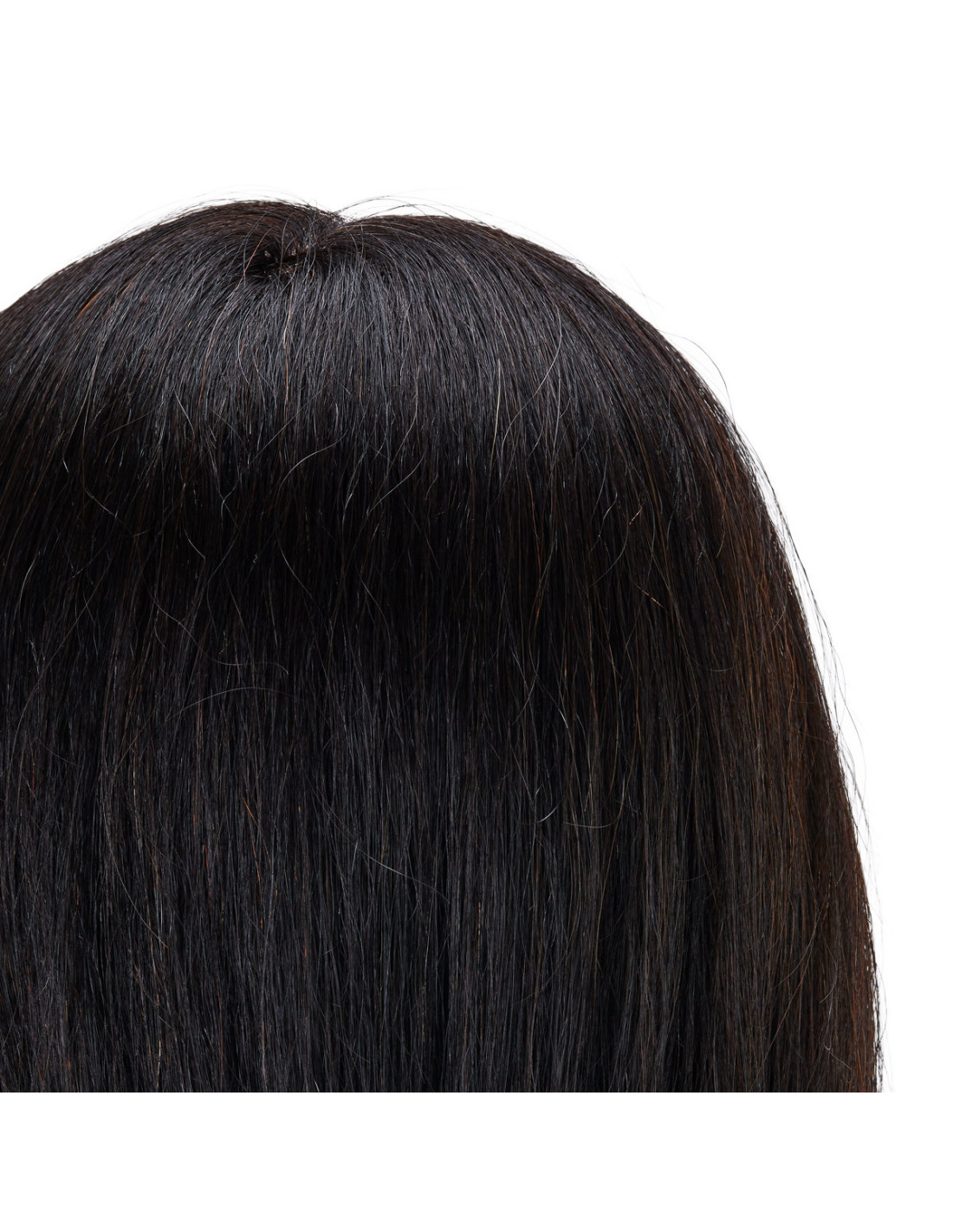 Główka treningowa fryzjerska Gabbiano WZ1 naturalne włosy, kolor 1H, długość 20 