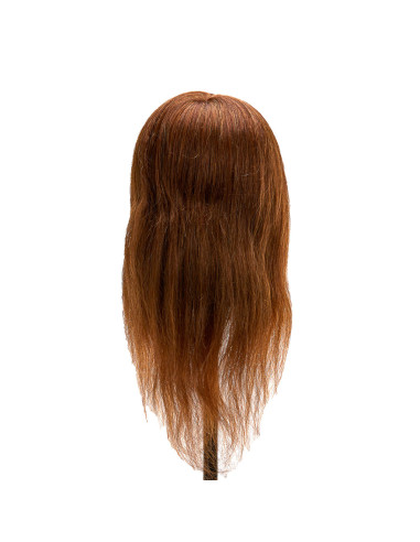 Główka treningowa fryzjerska Gabbiano WZ1 naturalne włosy, color 4H, długość 20 