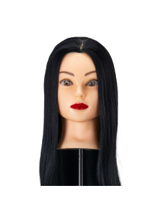 Hairdressing training head f wz2 synthetic hair color 1h length 24