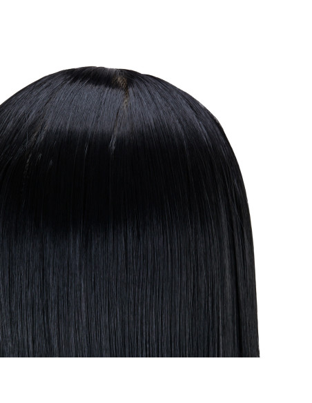 Główka treningowa fryzjerska Gabbiano WZ2 syntetyczne włosy, kolor 1H, długość 24 