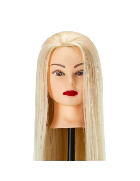 Główka treningowa fryzjerska Gabbiano WZ2 syntetyczne włosy, kolor 613H, długość 24 